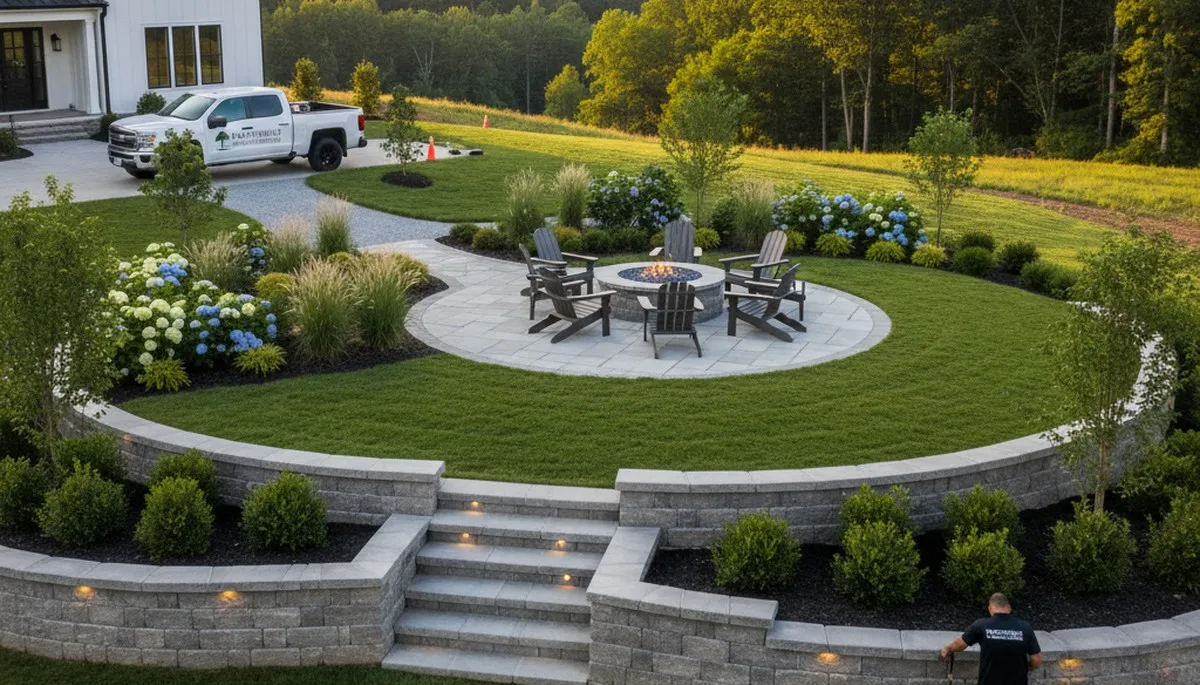 Landscaping service in Charlotte, NC for residential and commercial outdoor property maintenance